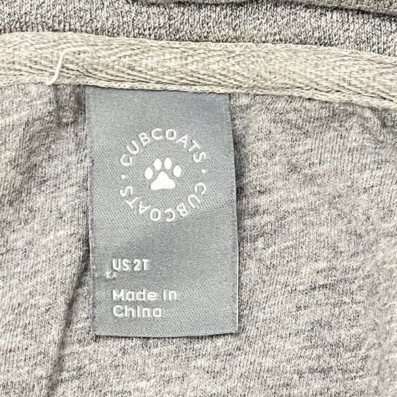 CUBCOATS Papo the Panda 2 in 1 Transforming Pullover Hoodie  Soft Plushie Sz 2T - Picture 7 of 10